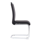 Chaises de salle à manger modernes en similicuir PU, lot de 4
